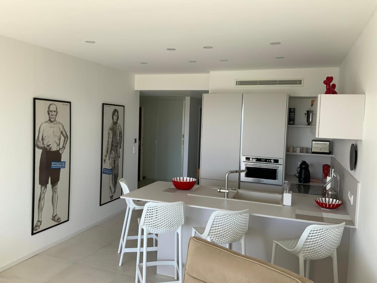 Appartement 2 Chambres Vue Mer Panoramique, Proche Croisette Cannes Vallauris Exterior foto