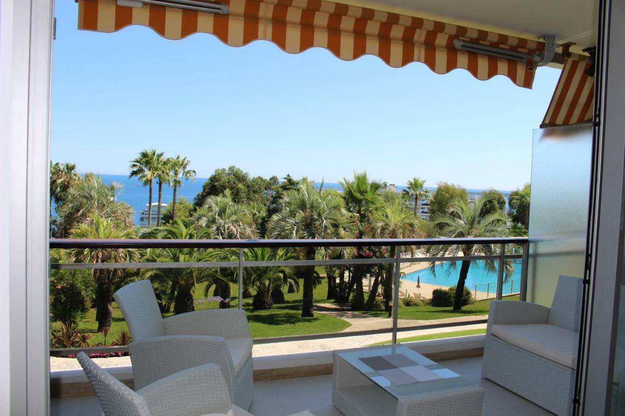 Appartement 2 Chambres Vue Mer Panoramique, Proche Croisette Cannes Vallauris Exterior foto